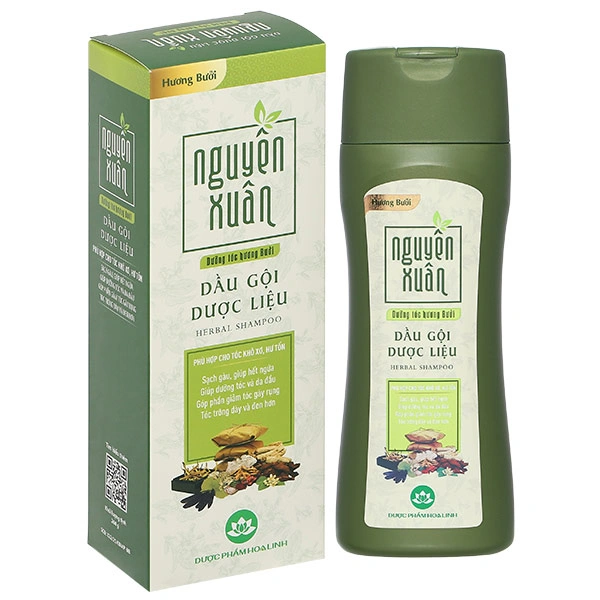 Dầu gội dược liệu Nguyên Xuân Dưỡng tóc hương Bưởi