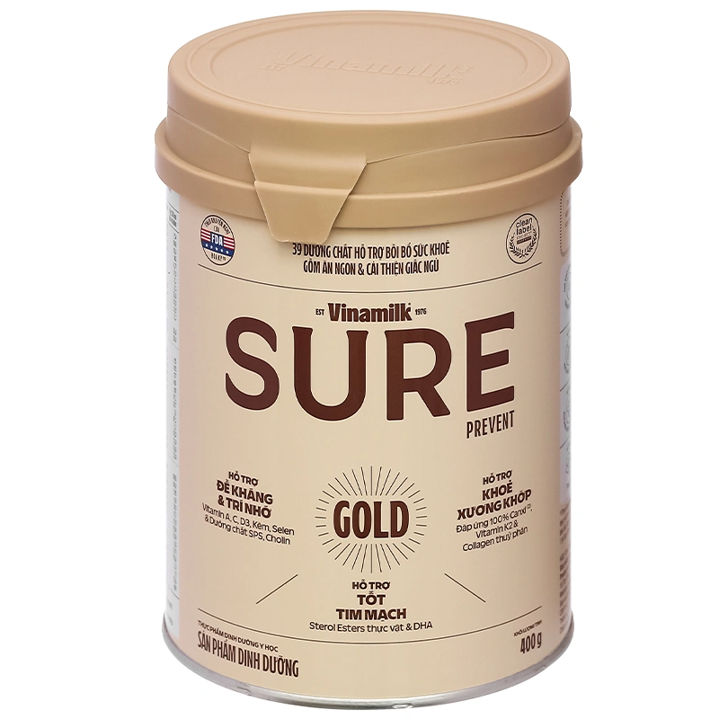 Thực phẩm dinh dưỡng y học: Sản phẩm dinh dưỡng - Sure Prevent Gold - 1