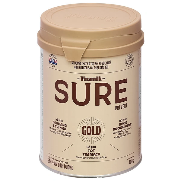 Sữa bột Vinamilk Sure Prevent Gold