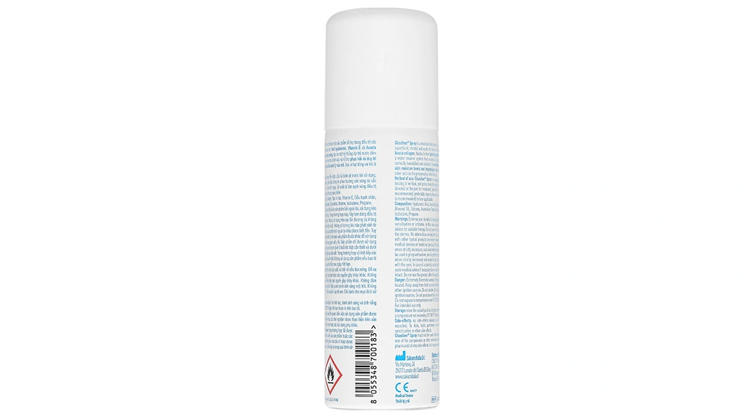 Xịt vết thương Cicasilver Spray hỗ trợ phục hồi và thúc đẩy lành vết thương chai 125ml - 9