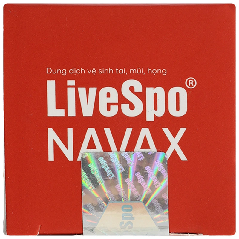 Dung dịch LiveSpo Navax giúp giảm nguy cơ viêm đường tai, mũi, họng chai 20ml - 7