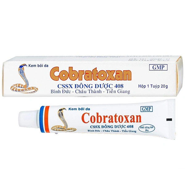 Kem bôi Cobratoxan trị triệu chứng đau trong các bệnh khớp