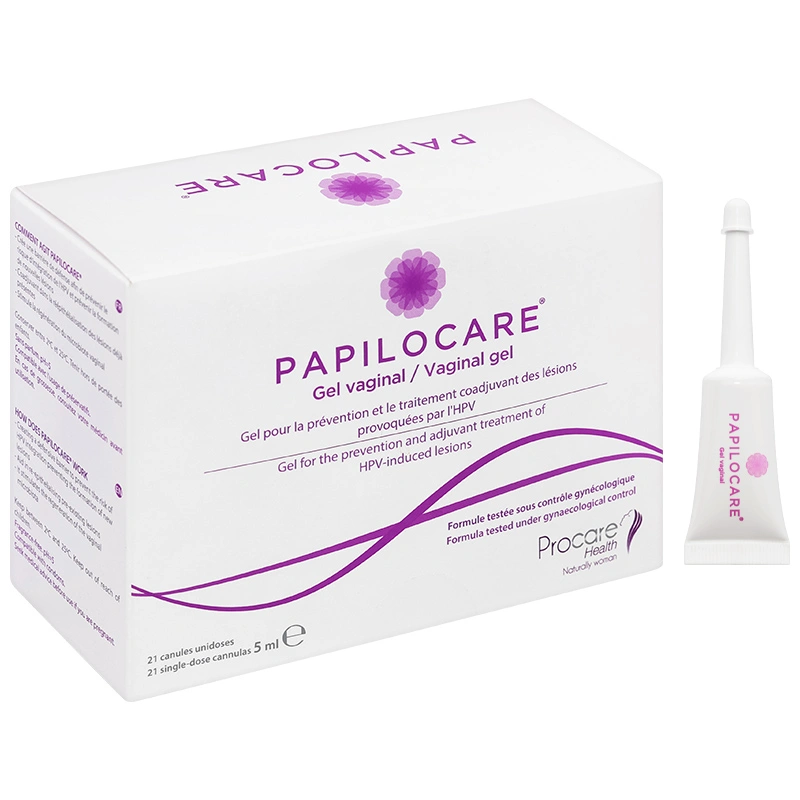 Gel âm đạo Papilocare hộp 21 tuýp x 5ml - 