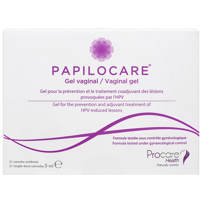 Gel âm đạo Papilocare hộp 21 tuýp x 5ml - 1