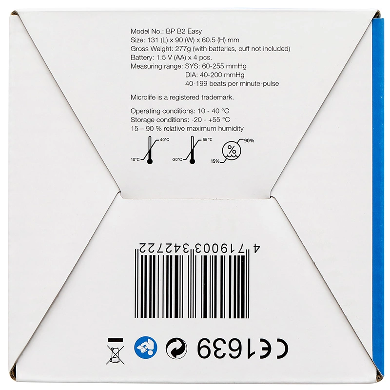 Máy đo huyết áp bắp tay Microlife B2 Easy - 13