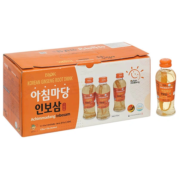 Nước sâm củ Hàn Quốc Achimmadang BIOK Korea Ginseng Root Drink