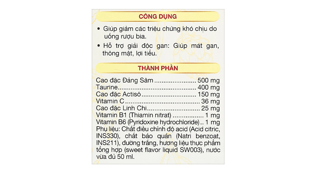 Rohto Alcofree hỗ trợ giảm các triệu chứng khó chịu do uống rượu bia hộp 10 chai x 50ml - 7