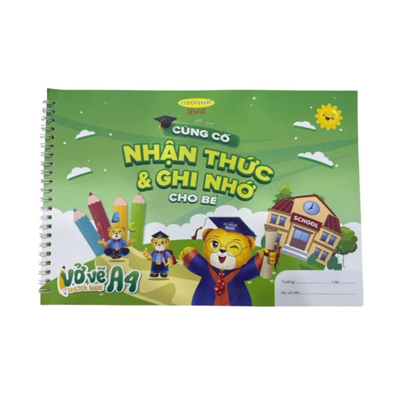 VỞ VẼ A4 CHO BÉ_ QUÀ TẶNG FITOBIMBI - 