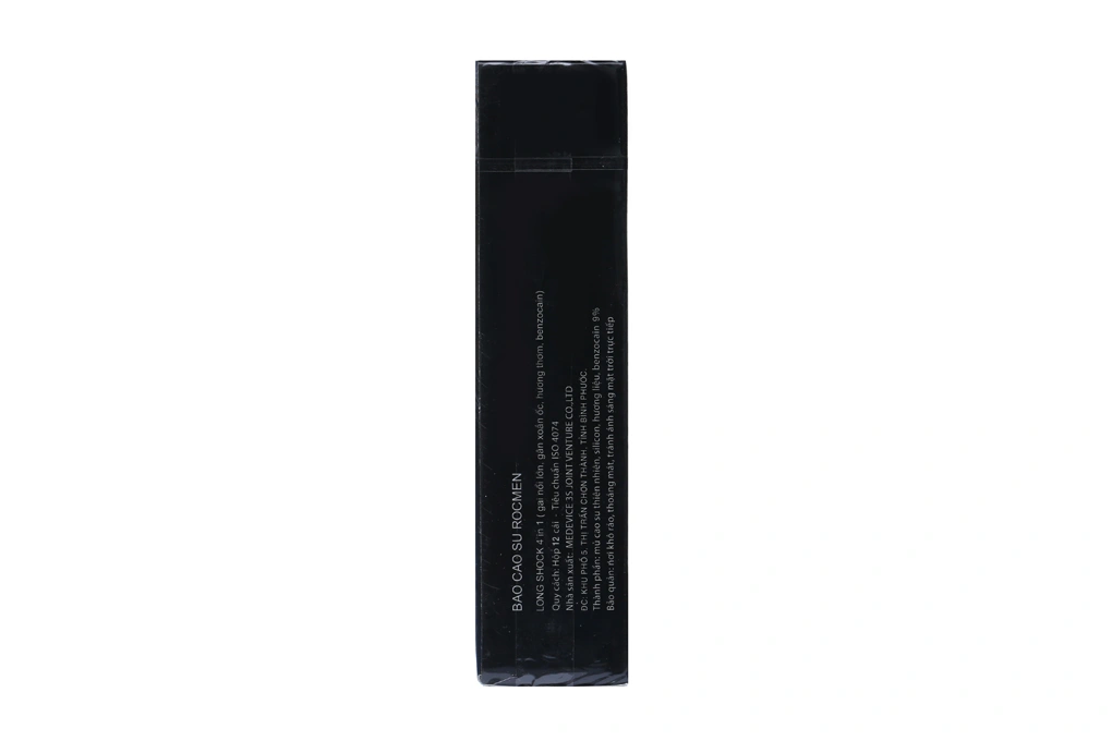 Bao cao su Rocmen Long Shock kéo dài thời gian 52mm hộp 12 cái - 3