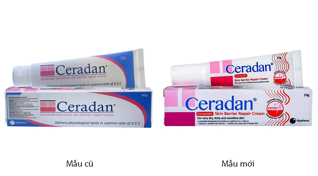 Kem dưỡng ẩm Ceradan Skin Barrier Repairphục hồi, bảo vệ da tuýp 30g - 7