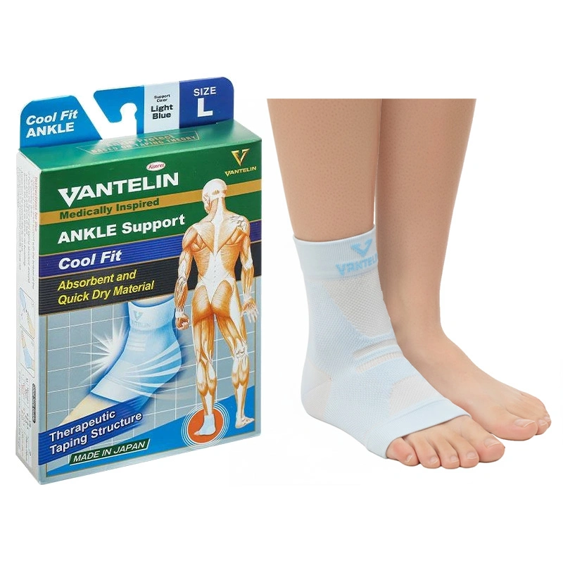 Đai mắt cá chân Vantelin Cool Fit Ankle size L hộp 1 cái - 