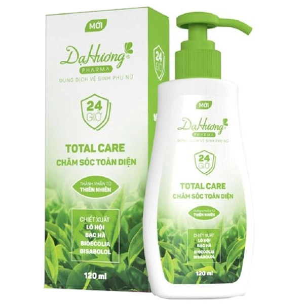 Dung dịch vệ sinh phụ nữ Dạ Hương Total Care chăm sóc toàn diện