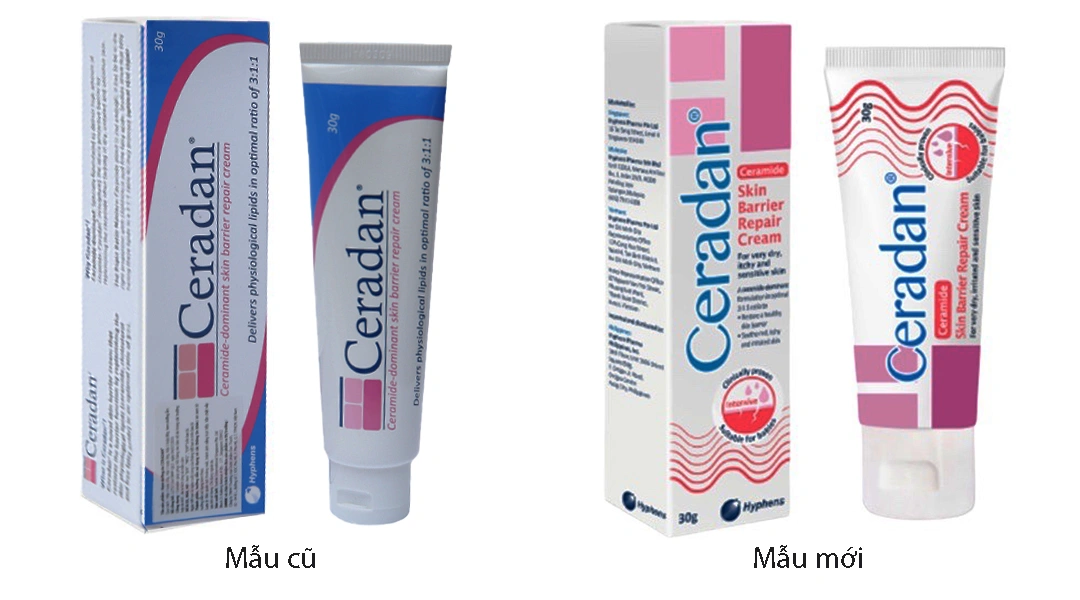 Kem dưỡng ẩm Ceradan Skin Barrier Repairphục hồi, bảo vệ da tuýp 30g - 