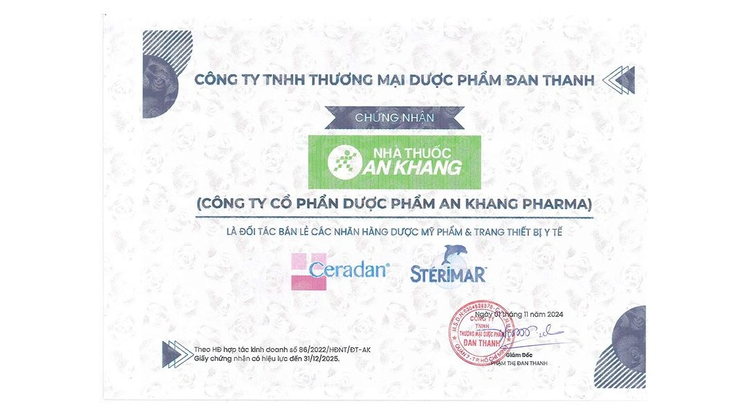 Kem dưỡng ẩm Ceradan Skin Barrier Repairphục hồi, bảo vệ da tuýp 30g - 5