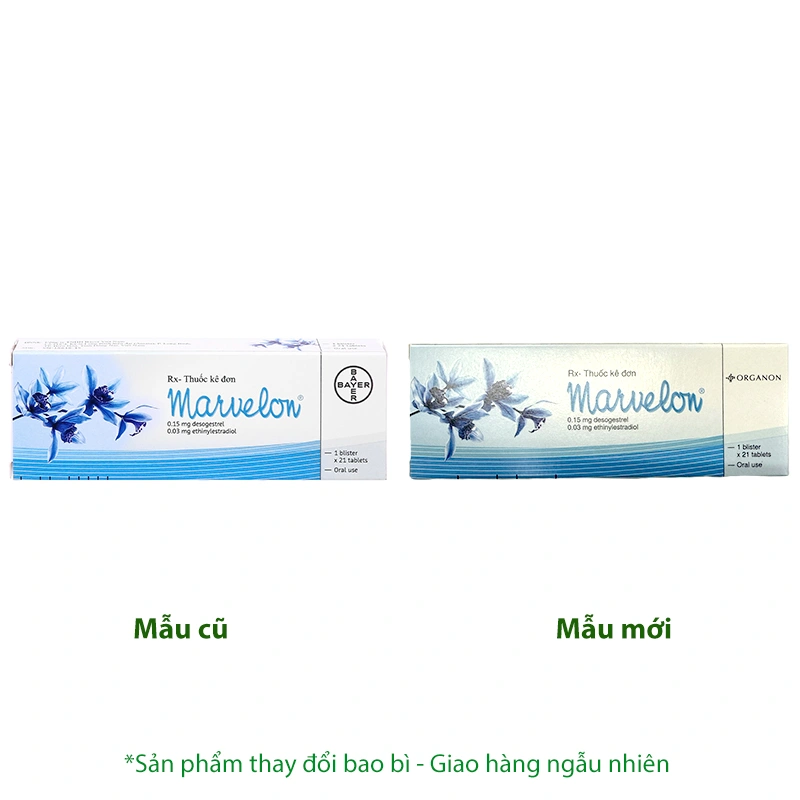 Marvelon thuốc tránh thai hằng ngày (1 vỉ x 21 viên) - 