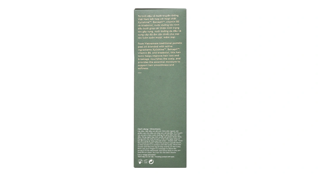 Nước dưỡng tóc tinh dầu bưởi Cocoon giảm gãy rụng, làm mềm tóc chai 140ml - 33