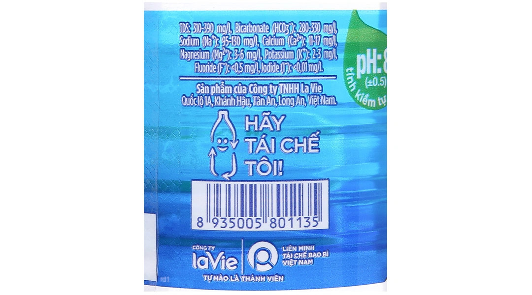 Nước khoáng LaVie chai 500ml - 4