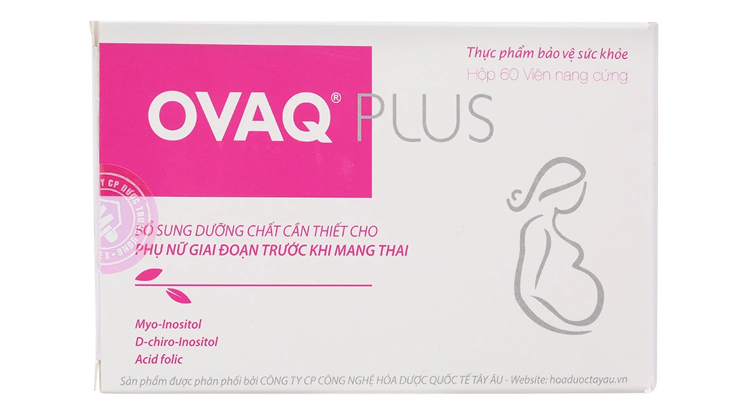 Thực phẩm bảo vệ sức khoẻ: OVAQ Plus - 12