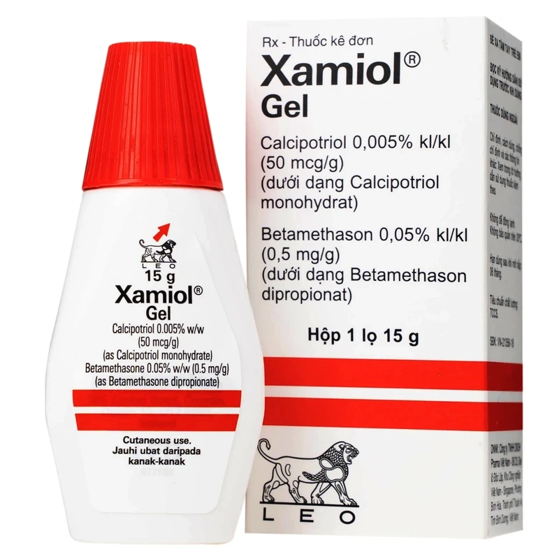 Gel bôi Xamiol trị vảy nến chai 15g - 1