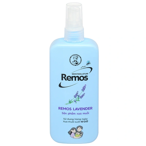 Xịt chống muỗi Remos hương lavender