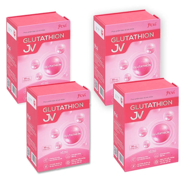 Combo 4 hộp Glutathion JV