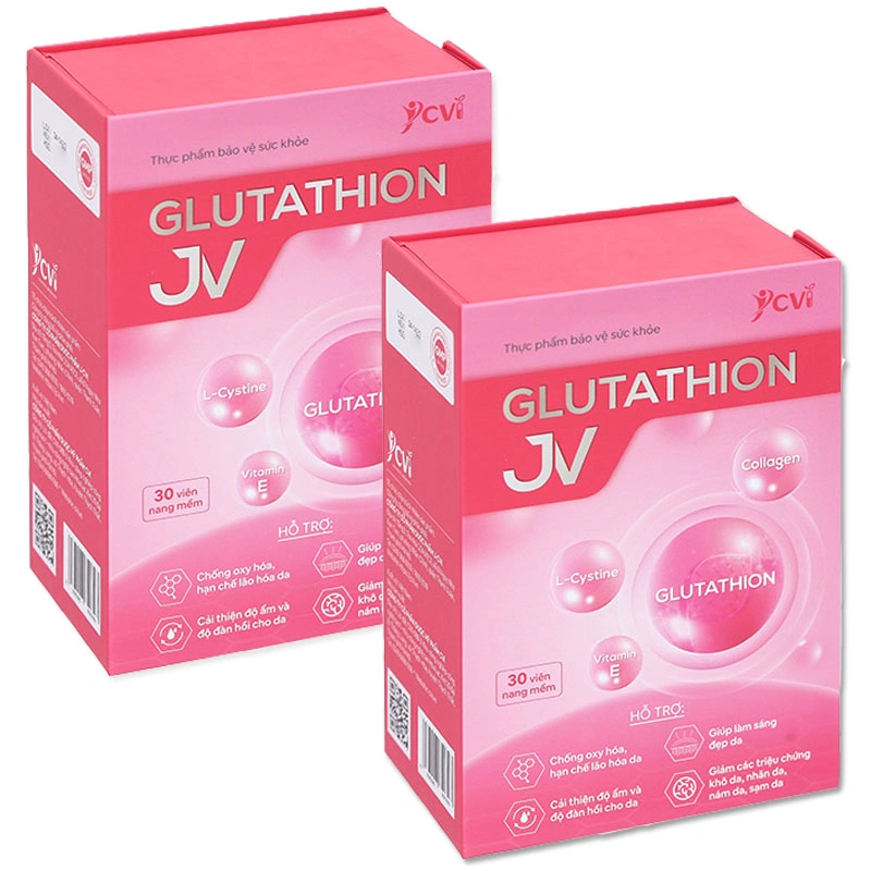 Combo 2 hộp Glutathion JV hộp 30 viên - 