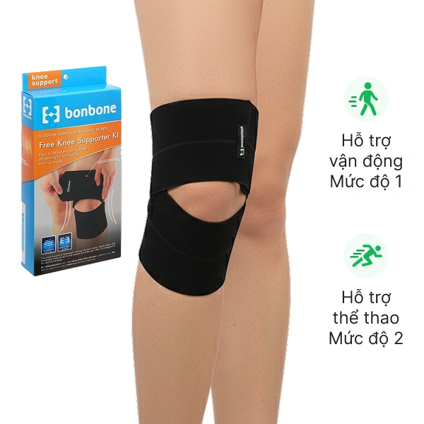 Đai gối Bonbone Free Knee Supporter Ki Freesize