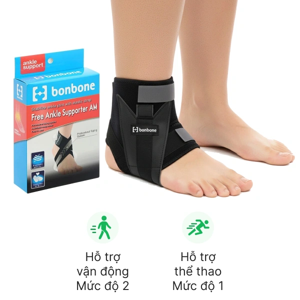 Đai mắt cá chân phải Bonbone Dragon Fly Ankle Brace size S
