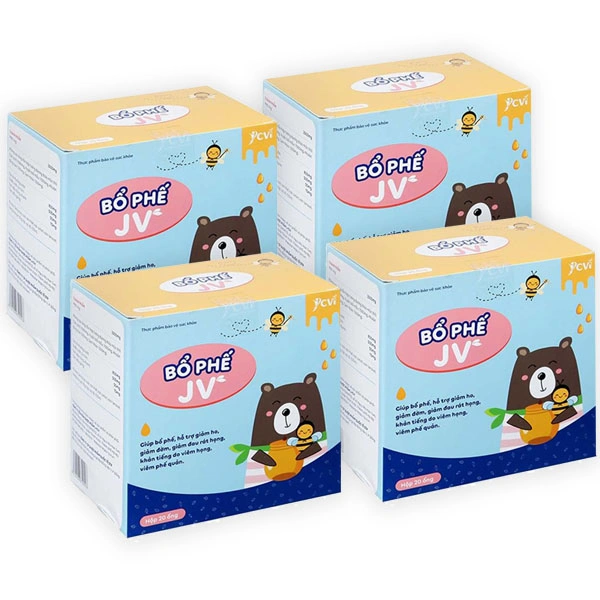 Combo 4 hộp Bổ Phế Jv 10ml
