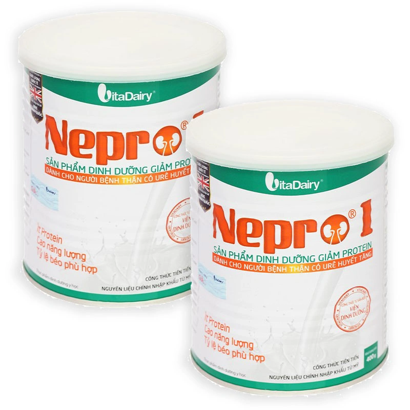 Combo 2 lon Sữa bột Nepro 1 dành cho người bệnh thận