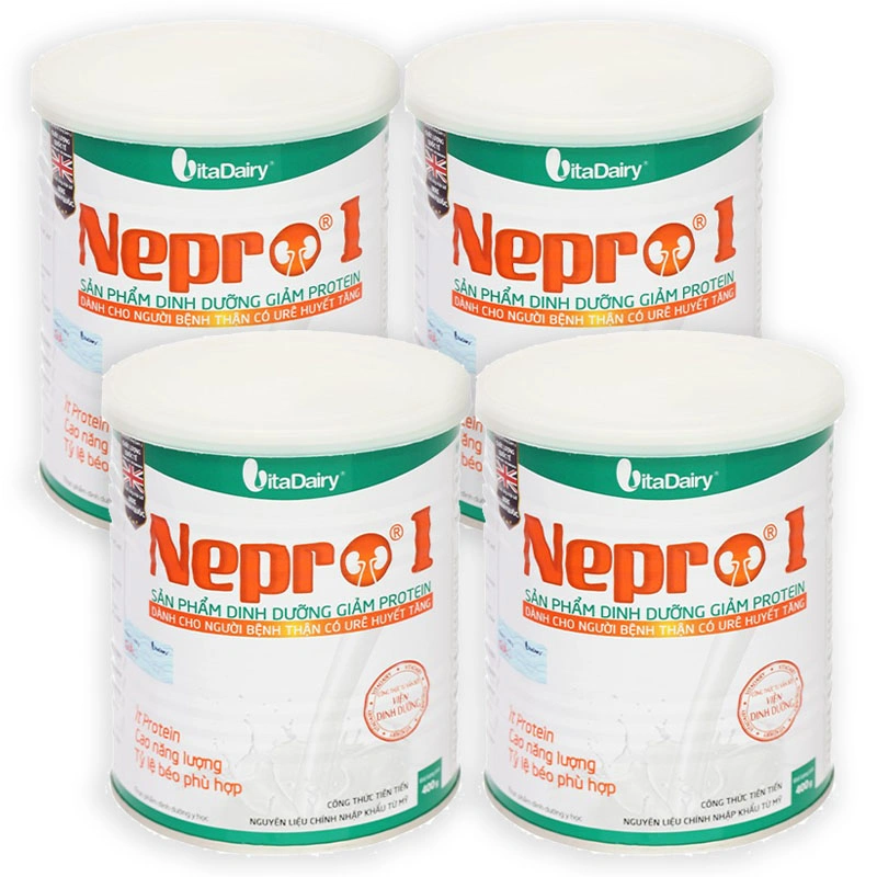 Combo 4 lon Sữa bột Nepro 1 dành cho người bệnh thận