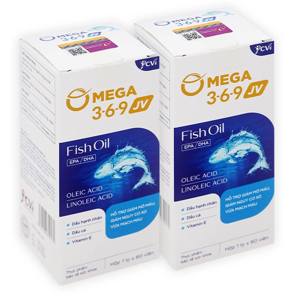Combo 2 hộp Omega 3-6-9 JV