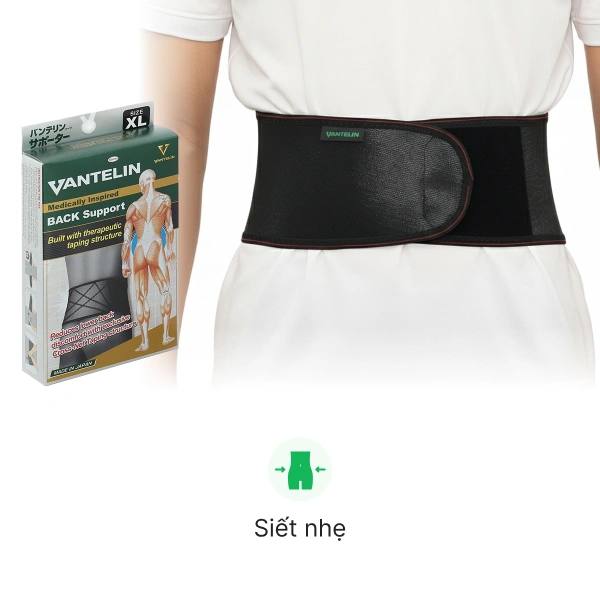 Đai lưng - cột sống Vantelin Back Support size XL