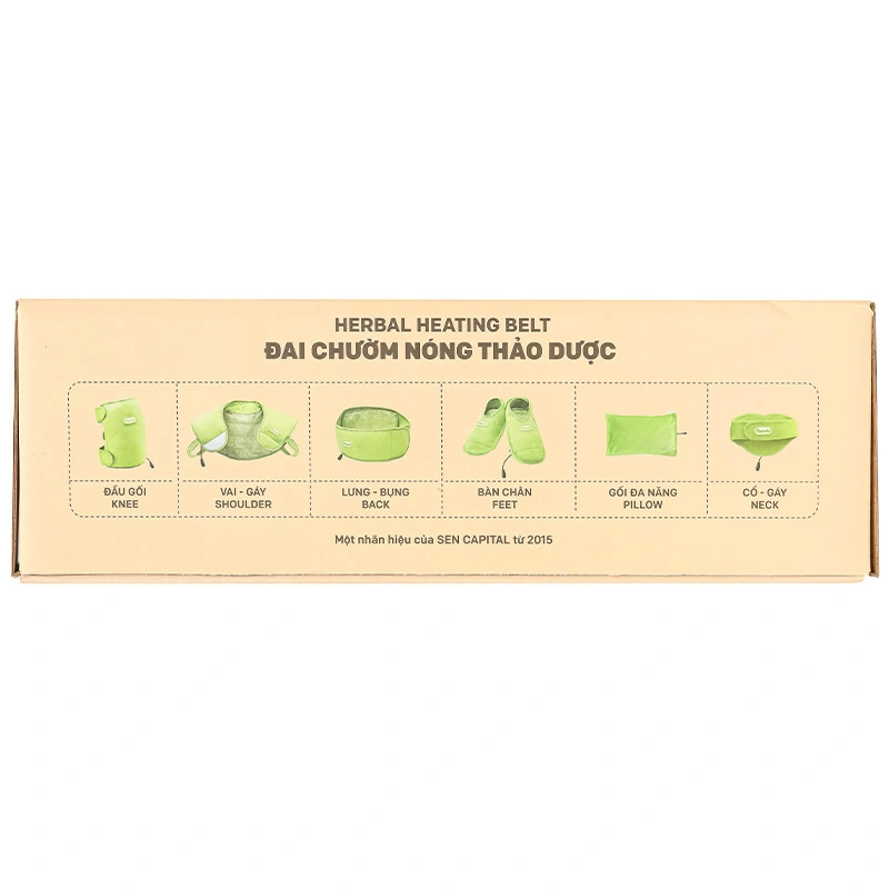 Đai chườm thảo dược nóng bằng điện Hapaku cho cổ vai gáy - 11
