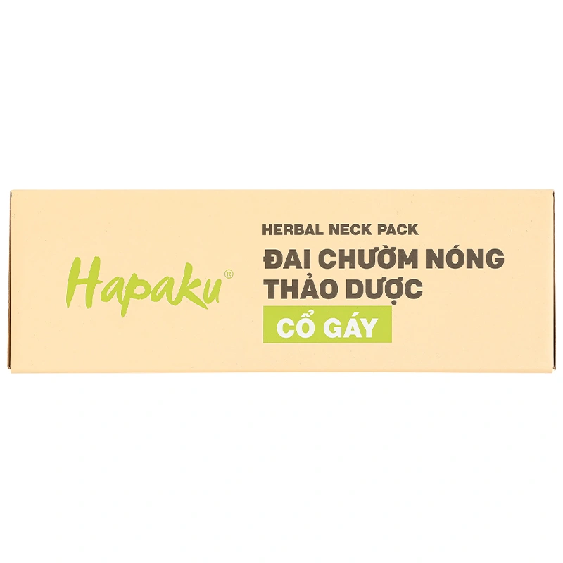 Đai chườm thảo dược nóng bằng điện Hapaku cho cổ vai gáy - 12