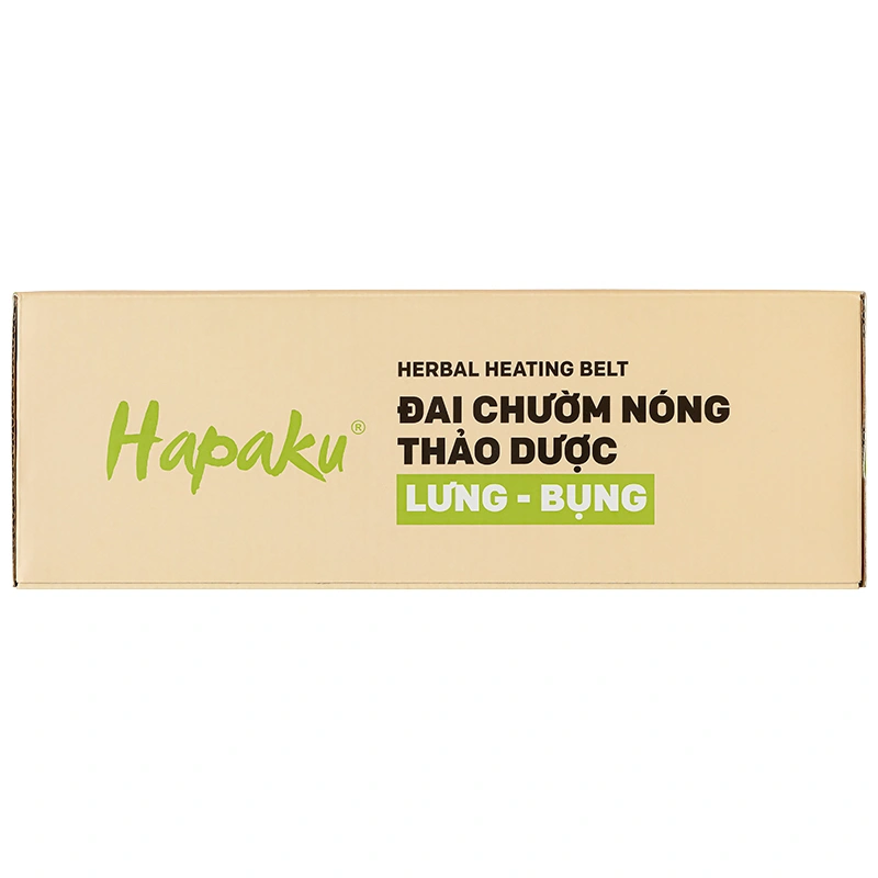 Đai chườm thảo dược nóng bằng điện Hapaku cho lưng, bụng (20cm x 120cm) - 10