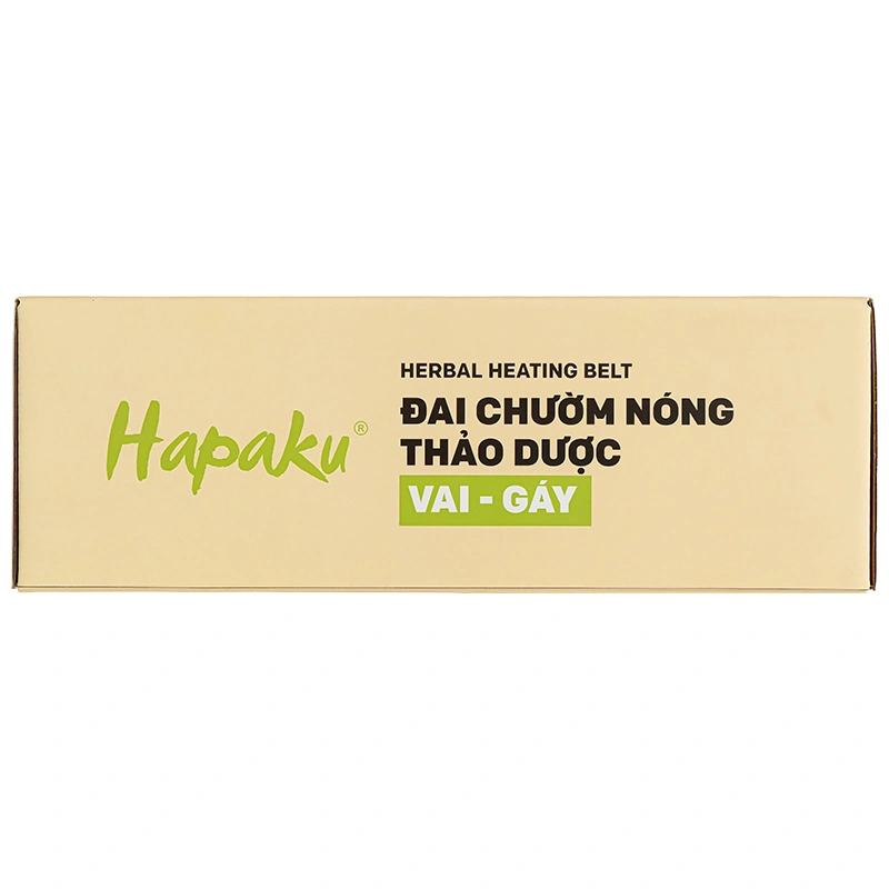 Đai chườm thảo dược nóng bằng điện Hapaku cho vùng vai gáy - 9