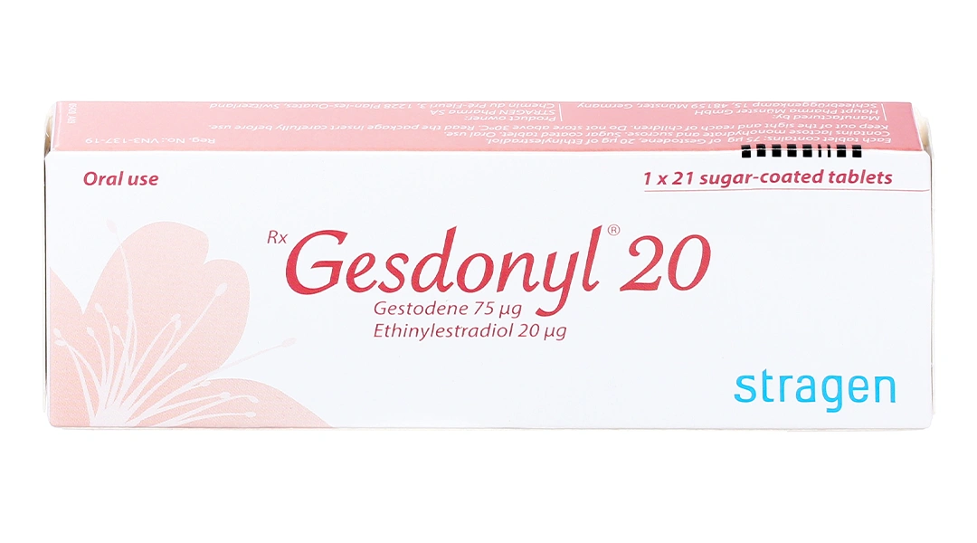 Gesdonyl 20 thuốc tránh thai hằng ngày (1 vỉ x 21 viên) - 1