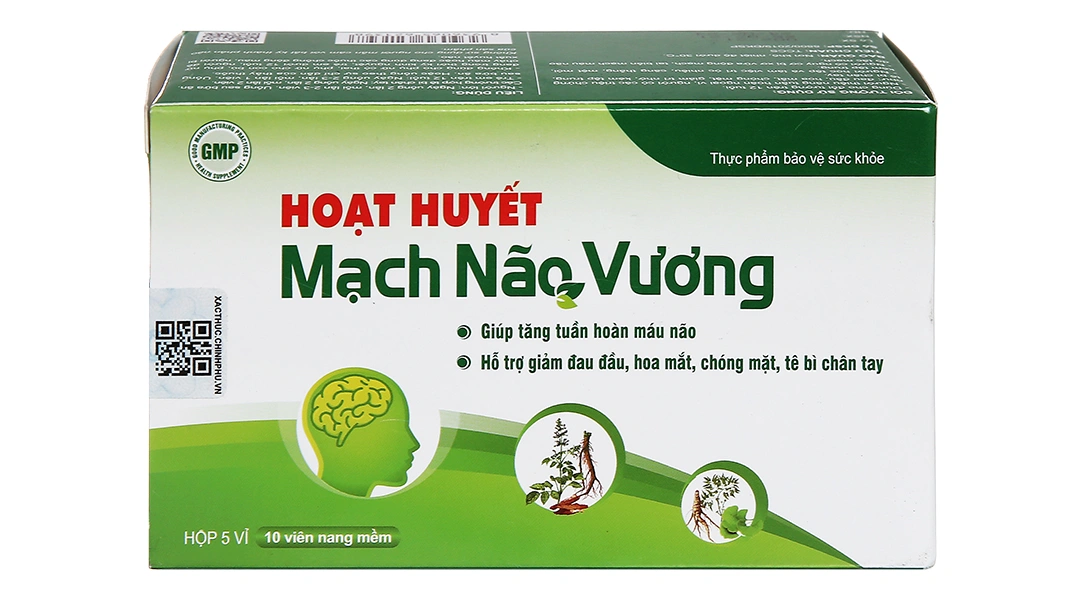Thực phẩm bảo vệ sức khoẻ: Hoạt Huyết Mạch Não Vương - 1