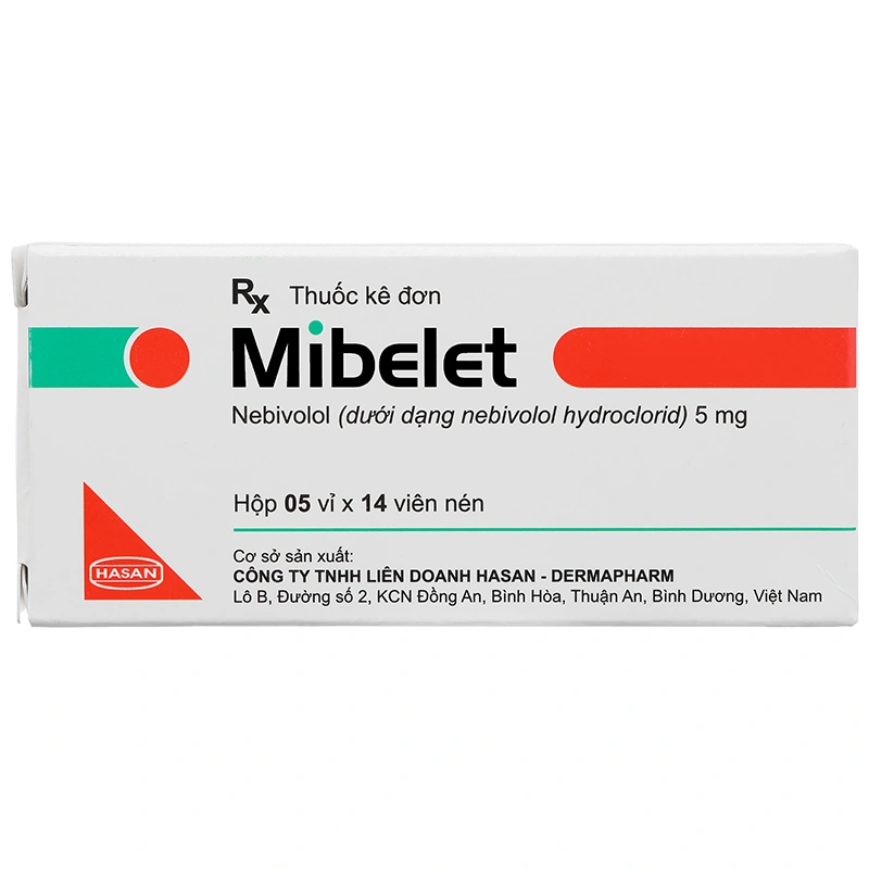 Mibelet 5mg điều trị tăng huyết áp vô căn, suy tim (3 vỉ x 14 viên) - 9