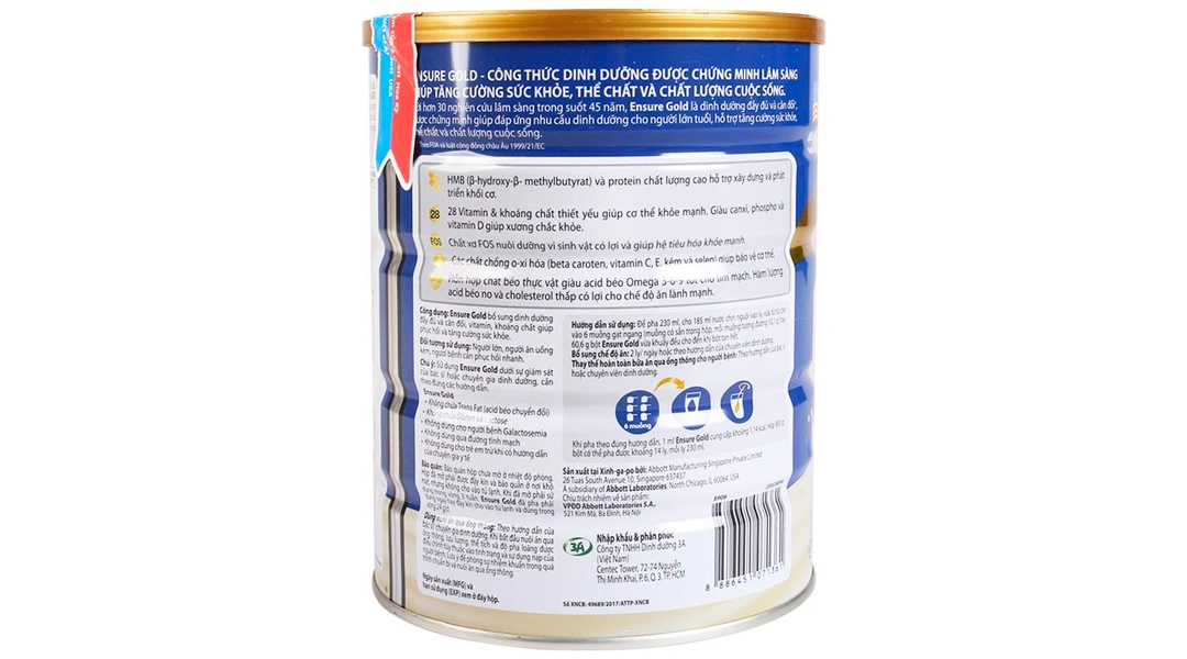 Thực phẩm dinh dưỡng y học: Ensure Gold - 1