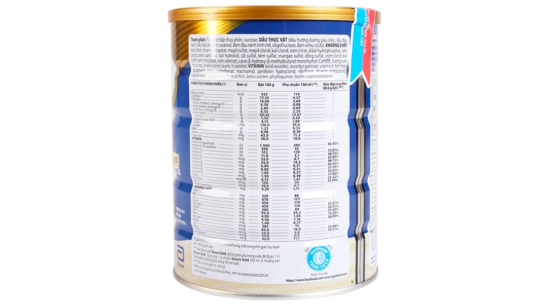 Thực phẩm dinh dưỡng y học: Ensure Gold - 2