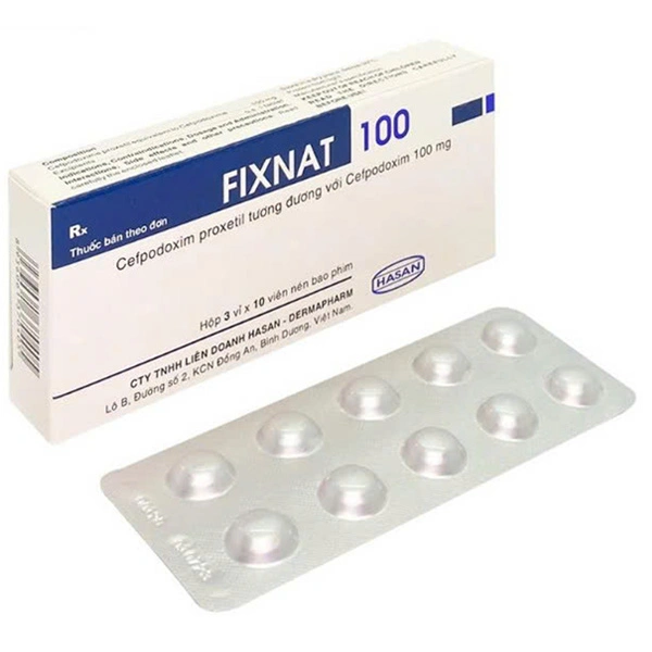 Fixnat 100 trị nhiễm khuẩn