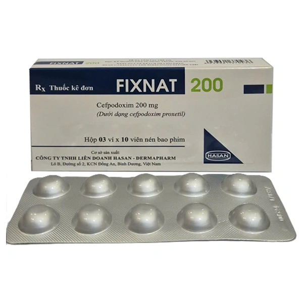 Fixnat 200 trị nhiễm khuẩn