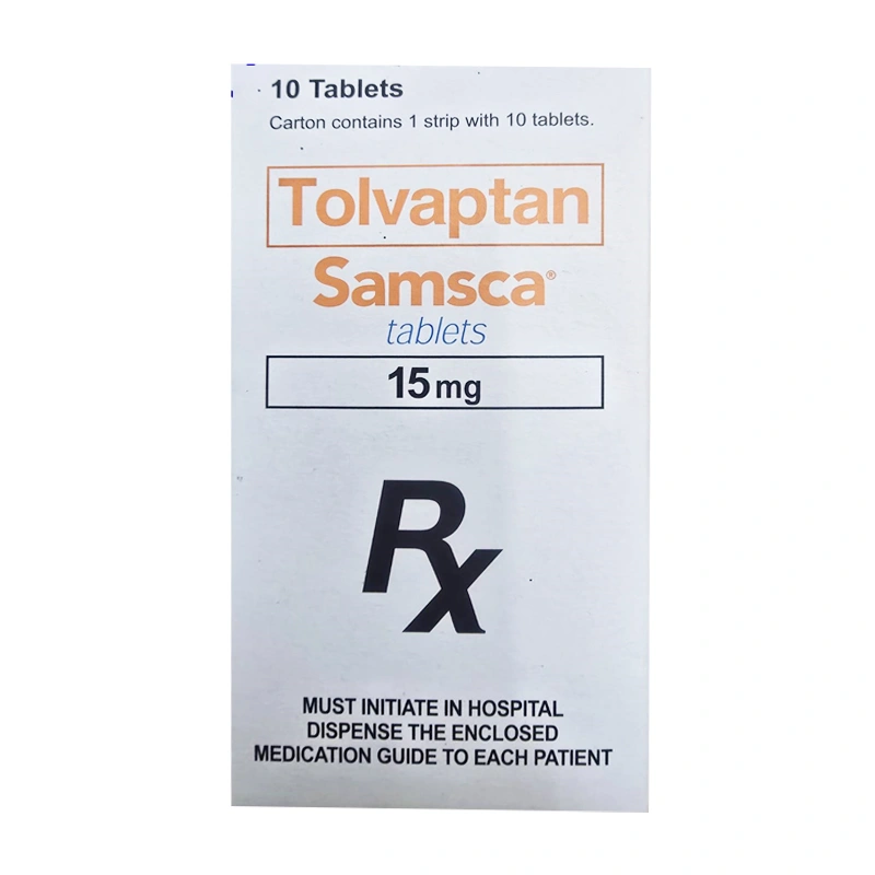 Tolvaptan Samsca Tablet 15mg điều trị giảm Natri máu (1 vỉ x 10 viên ...