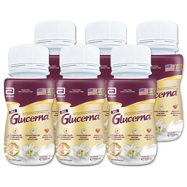 Sữa bột pha sẵn Glucerna hương vani