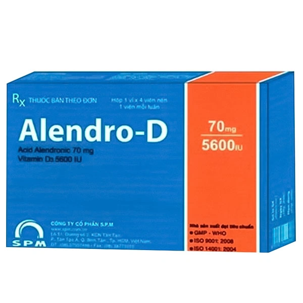 Alendro-D điều trị loãng xương và giảm nguy cơ gãy xương