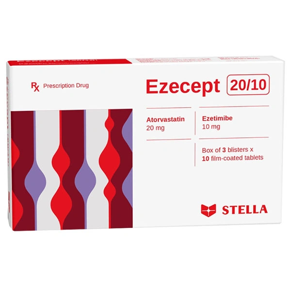 Ezecept 20/10 điều trị và phòng ngừa các biến cố tim mạch