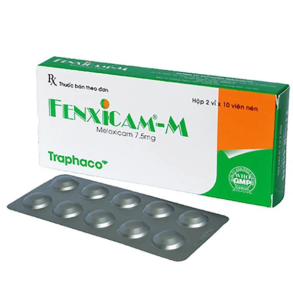 Fenxicam-M 7.5mg điều trị viêm đau xương khớp, thấp khớp
