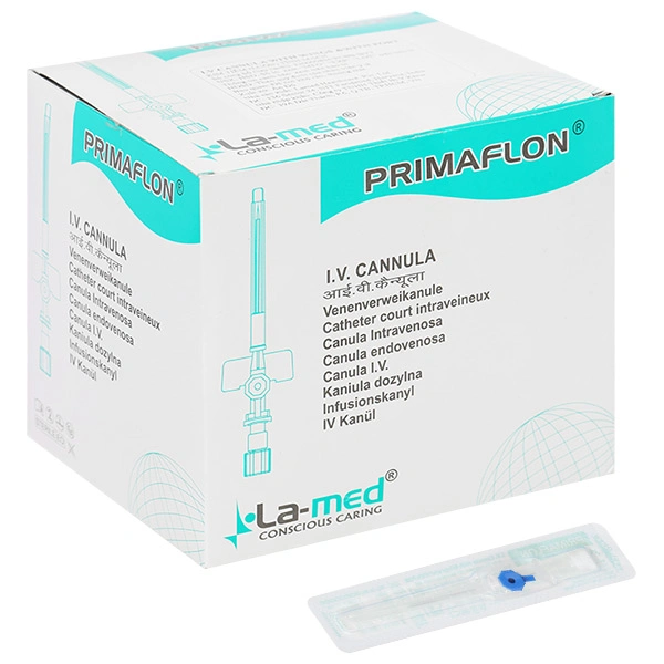 Kim luồn Primaflon 22G/25 Ø0.9mm 33ml/min